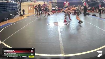 80 lbs Semis & 1st Wrestleback (8 Team) - Mark Garren, Storm Wrestling Center vs Gavin Rush, Takedown Elite