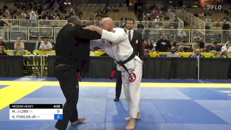 MAVRICK J LOBE vs NATHANIEL FOWLER JR 2024 Pan Jiu Jitsu IBJJF Championship