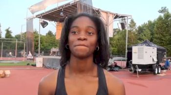 Shayla Sanders 100 runner up at 2011 Golden South Classic