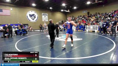 182 lbs Semifinal - Tye Monteiro, Bakersfield vs Sean-michael Roberts, Buchanan