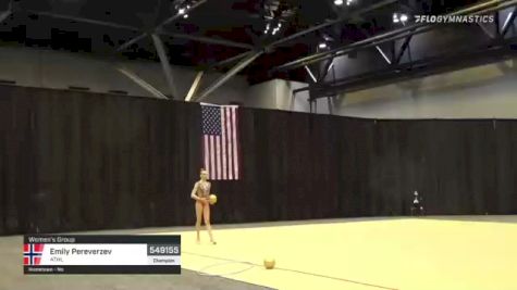 Emily Pereverzev - Women's Group, ATHL - 2021 USA Gymnastics Championships