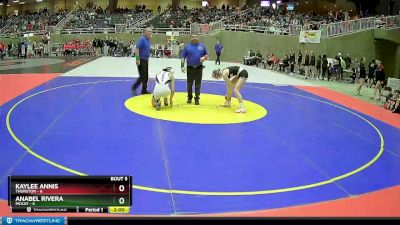 117 lbs Semis & 1st Wrestleback (8 Team) - Kaylee Annis, Thurston vs Anabel Rivera, McKay