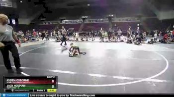 71 lbs Placement - Ayden Osborne, Bear Cave Wrestling Club vs Jack Holman, Team Utah