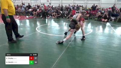 85 lbs Pools - Xavier Drake, Ohio Gold 14K vs Hunter Smith, Pursuit