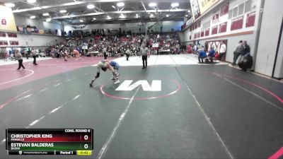 120 lbs Cons. Round 6 - Estevan Balderas, Basha vs Christopher King, Pinnacle