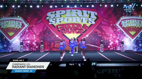 Cheertastic Co. - Radiant Diamonds [2024 L1 Senior - D2 Day 2] 2024 Spirit Sports Myrtle Beach Nationals