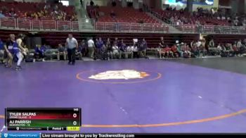 145 lbs Round 4 (8 Team) - Tyler Salpas, Grand Island vs AJ Parrish, Bennington