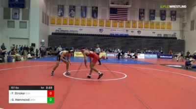 157 lbs Quarterfinal - Fredy Stroker, Cornell vs Garett Hammond, Drexel