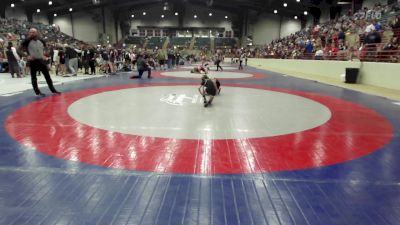 65 lbs Rr Rnd 3 - Ella Robbins, Bison Takedown Wrestling Club vs Emma Miller, Georgia