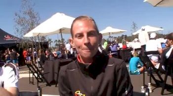 Melissa White after 8th place 2:33:08 at 2011 San Diego Rock 'n' Roll Marathon