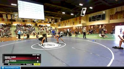 114/119 Round 2 - Izabella Contreras, Oceanside Wresling Club vs Ryan Dimalanta, Rancho Bernardo Wrestling