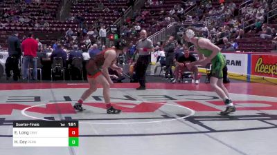 145 lbs Quarterfinal - Elias Long, Central York vs Hayden Coy, Penn Trafford