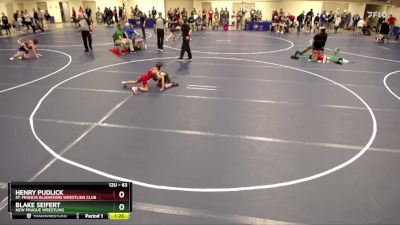 63 lbs Cons. Round 1 - Blake Seifert, New Prague Wrestling vs Henry Pudlick, St. Francis Gladiators Wrestling Club