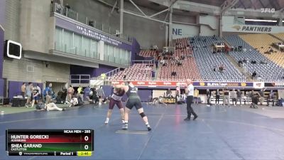 285 lbs Semifinal - Hunter Gorecki, Augsburg vs Shea Garand, Castleton