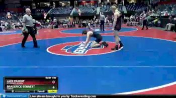 1A-144 lbs Semifinal - Braderick Bennett, Temple vs Jace Parent, St Francis School