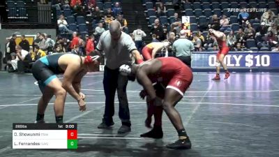 285 lbs Prelims - David Showunmi, Stanford vs Lewis Fernandes, Finger Lakes