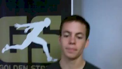 Blake Williams before Dream Mile 2011 adidas Golden Stripes