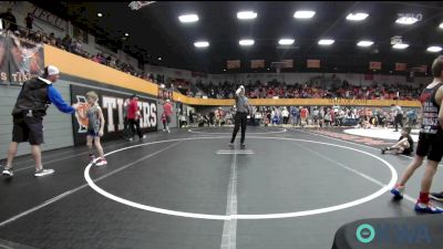 55 lbs Quarterfinal - Stetson Topping, Smith Wrestling Academy vs Cayden Petersen, Lions Wrestling Academy