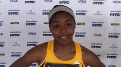 Peyton Chaney after Dream 100 at adidas Grand Prix 2011