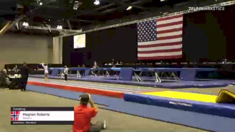 Meghan Roberts - Tumbling, Studio L - 2021 USA Gymnastics Championships