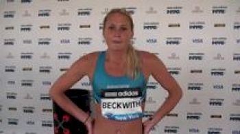 Molly Beckwith winning 800 at adidas Grand Prix 2011