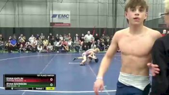 110 lbs Finals (8 Team) - Ryan Bahnson, Iowa Black vs Evan Gatlin, Missouri Avengers