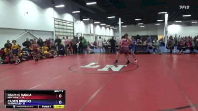 187 lbs Quarterfinals (8 Team) - Ralphie Barca, New Jersey vs Caden Brooks, Washington