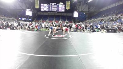 160 lbs Cons 32 #1 - Max Haws, Arizona vs Riley Johnson, Nebraska