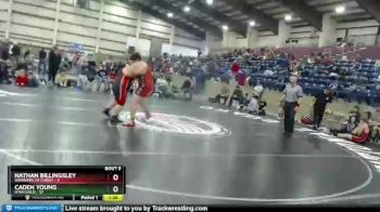 265 lbs Quarters & Wb (16 Team) - Caden Young, Utah Gold vs Nathan Billingsley, Warriors Of Christ