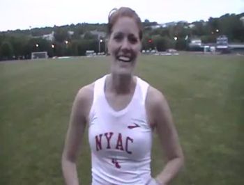 Annick Lamar 1500 2nd place at NBB Twilight 4:14 auto qualifier