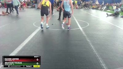 113 lbs Finals (2 Team) - Oliver Lester, Team Shutt vs Braydon Tougas, Alpha Elite