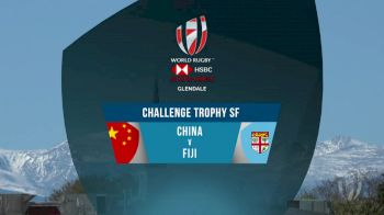 China 7s vs Fiji 7s Challenge Trophy Semi Finals | 2018 HSBC Women's 7s Colorado