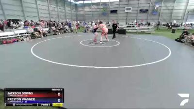 285 lbs Round 2 (8 Team) - Jackson Downs, Team Colorado vs Preston Wagner, Team Nebraska