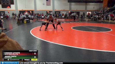 PW-3 lbs Quarterfinal - Connor Letarte, Solon Wrestling Club vs Jaiden Smith, Unattached