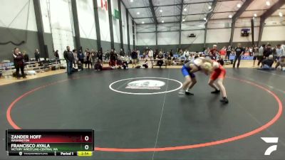 160 lbs Champ. Round 1 - Zander Hoff, Washington vs Francisco Ayala, Victory Wrestling-Central WA