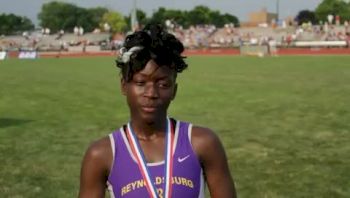 Destinee Gause D1 Girls 200m State Champion