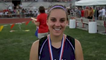 Michelle Thomas D1 Girls 3200m State Champ