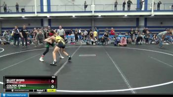 110 lbs Round 3 (8 Team) - Colten Jones, Ranger WC vs Elliot Byers, 84 Athletes
