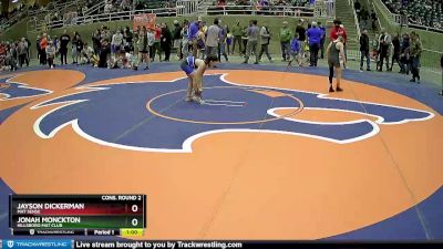 98 lbs Cons. Round 2 - Jayson Dickerman, Mat Sense vs Jonah Monckton, Hillsboro Mat Club