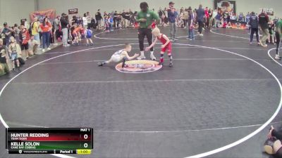 44 lbs Quarterfinal - Hunter Redding, Team Tiger vs Kelle Solon, Cane Bay Cobras