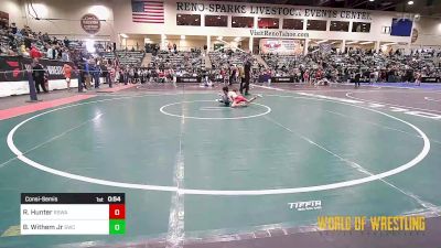 52 lbs Consolation - Robert Hunter, Red Star Wrestling Academy vs Bronze Withem Jr, Siskiyou Wrestling Club