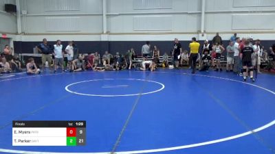 108 lbs Final - Emmitt Myers, Patriots Wrestling Club vs Takoda Parker, Dayton Bandits - Black