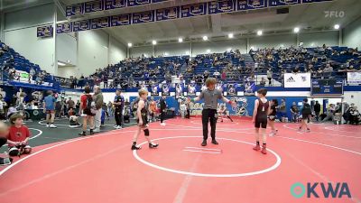 67 lbs Quarterfinal - Heston Klinglesmith, Perry Wrestling Academy vs Kordell Burns, Perkins