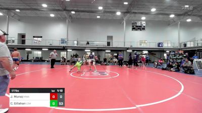 177 lbs Rr Rnd 4 - Joshua Munoz, Myland Wrestling Academy vs Connor Gillahan, Lion's Den Young Bucks