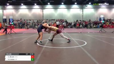 174 lbs Quarterfinal - Christian Brucki, Central Michigan vs Myles Amine, University Of Michigan