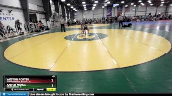 92 lbs Rd# 6- 9:00am Saturday Final Pool - Xaiver Mance, Minion Green vs Weston Porter, Agression Legionaries