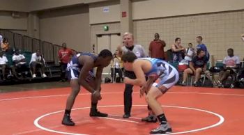 182 lbs match Mike Brennen NC Dream Team Blue vs. Timothy Dudley Palmetto A