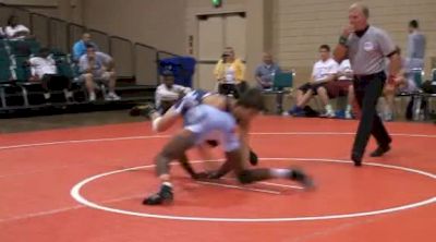 126 lbs match Antwan Davis NC Dream Team Blue vs. Clay Walker Palmetto A