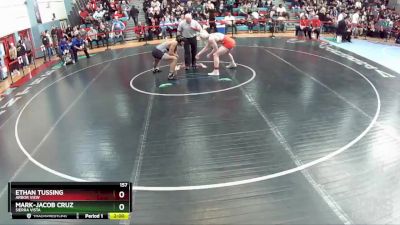 157 lbs Quarterfinal - Mark-Jacob Cruz, Sierra Vista vs Ethan Tussing, Arbor View