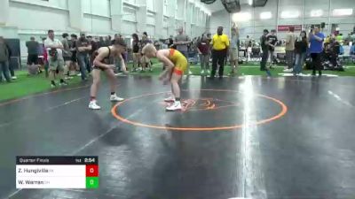 C-152 lbs Quarterfinal - Zach Hungiville, PA vs Wyatt Warren, OH